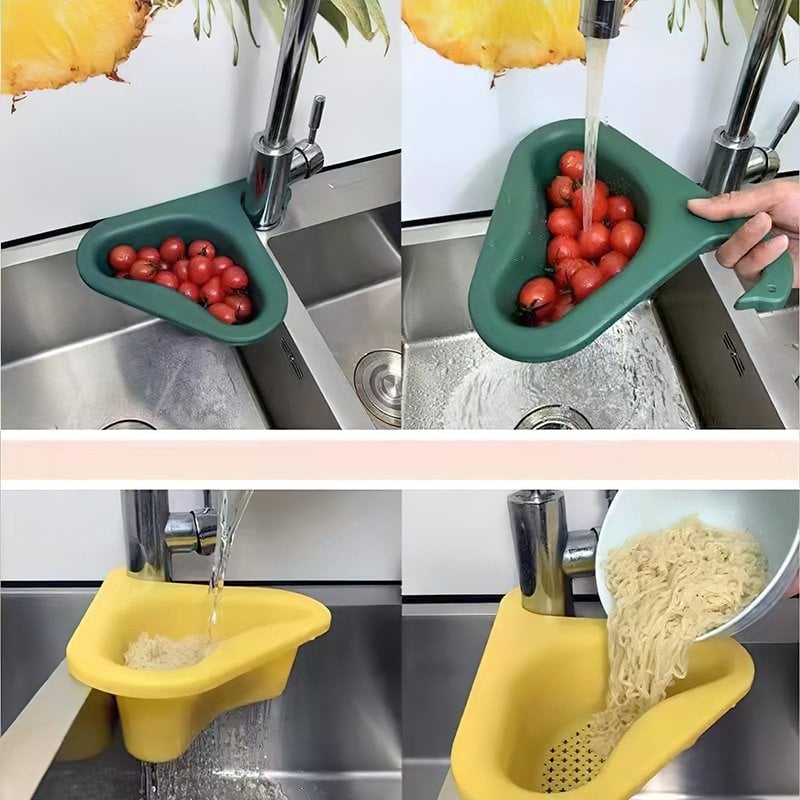 ๐2025 Hot Sale๐ Kitchen Sink Drain Basket Swan Drain Rack