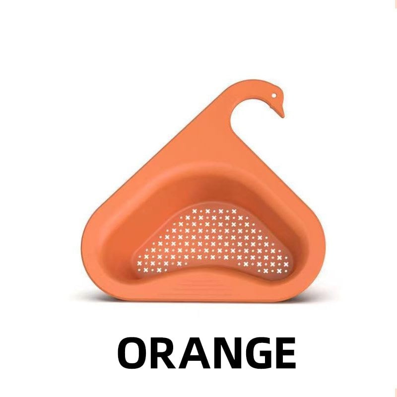 ๐2025 Hot Sale๐ Kitchen Sink Drain Basket Swan Drain Rack