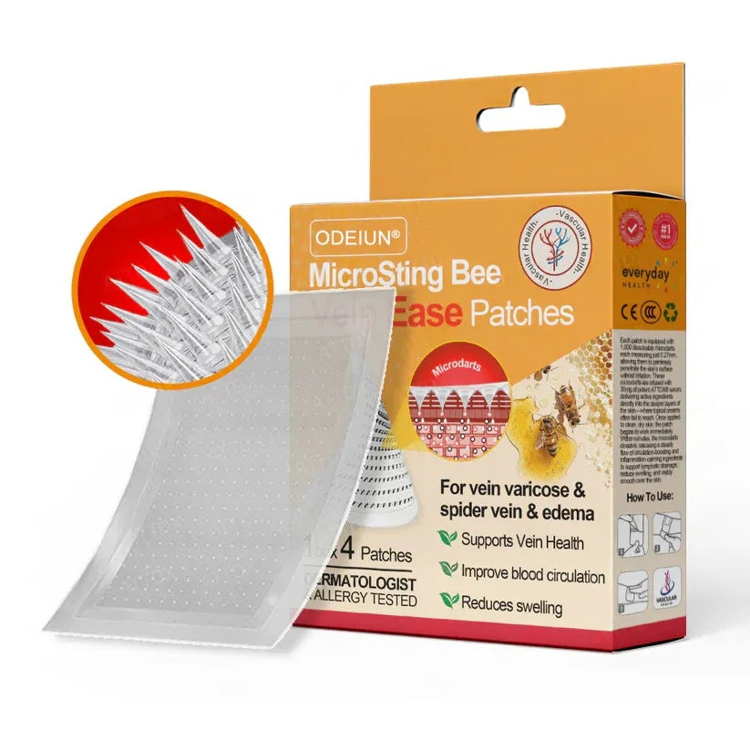 ODEIUN® MicroSting Bee Vein Ease Patches
