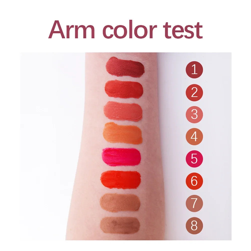 Round Tube White Box Powder Blusher Milk Muticolor Pigment Waterproof Private Label Liquid Blush Custom Bulk Eye Makeup Beauty