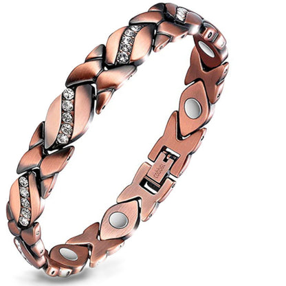 🎁[Official Brand Store]-Copper magnetic bracelet——Relieve fatigue and promote blood circulation