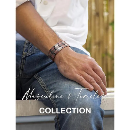 ✨【2025 New Arrival】100% Pure Copper Magnetic Power Bracelet — Boost Circulation, Banish Fatigue