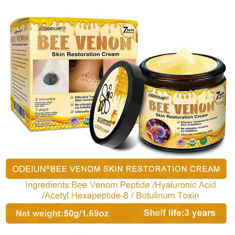 🔥 ODEIUN® 𝖡𝖾𝖾 𝗏𝖾𝗇𝗈𝗆 𝖲𝗄𝗂𝗇 𝖱𝖾𝗌𝗍𝗈𝗋𝖺𝗍𝗂𝗈𝗇 𝖢𝗋𝖾𝖺𝗆✨Made and Shipped from USA
