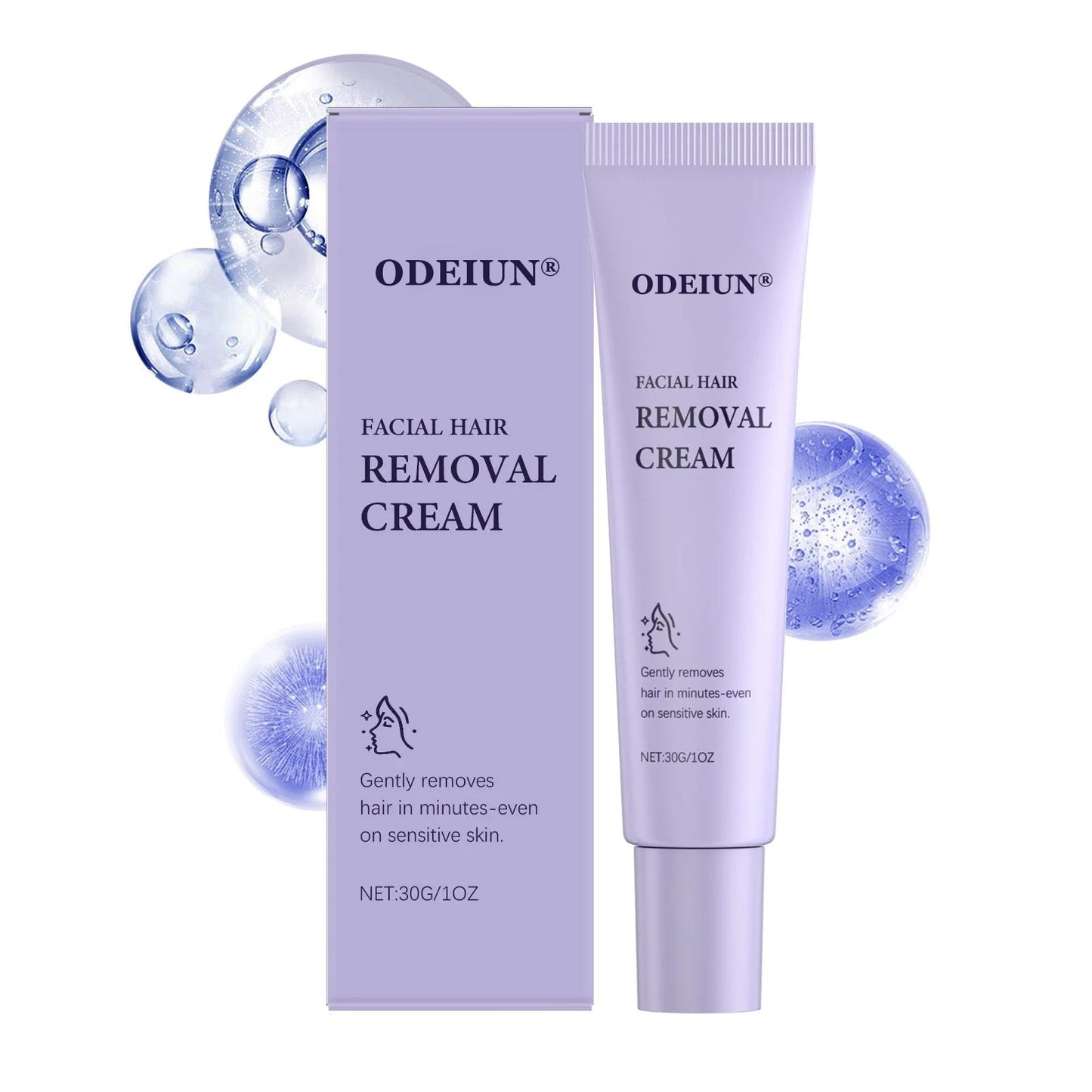 ODEIUN® Gentle and Painless Facial Hair Removal Cream