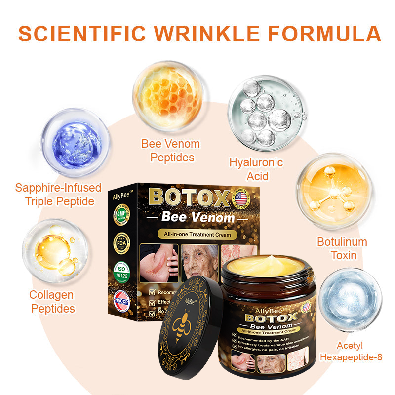 Made and Shipped from USA ✨Allybee™ BOTOX Bee Venom All-in-one Treatment Cream 🔥 LAST DAY 80% OFF 💎💎