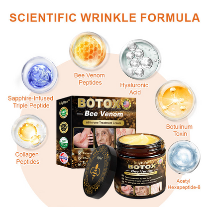 Made and Shipped from USA ✨Allybee™ BOTOX Bee Venom All-in-one Treatment Cream 🔥 LAST DAY 80% OFF 💎💎