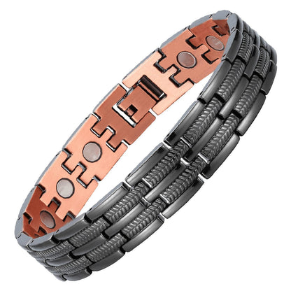 🎁[Official Brand Store]-Copper magnetic bracelet——Relieve fatigue and promote blood circulation