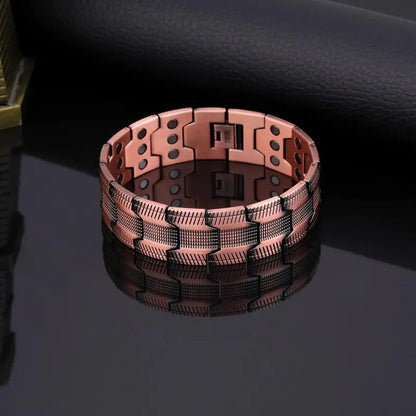 🔥【2025 New Arrival】100% Pure Copper Magnetic Power Bracelet — Boost Circulation, Banish Fatigue