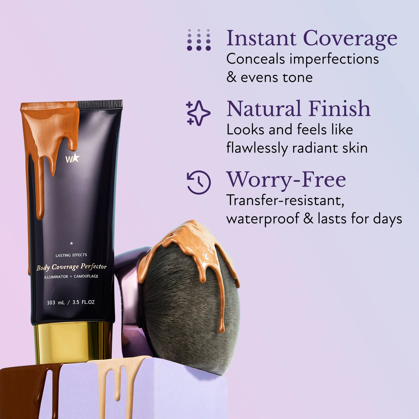 Body Coverage Perfector – All-in-one moisturizer, concealer & coverage 💧✨ Lightweight & waterproof