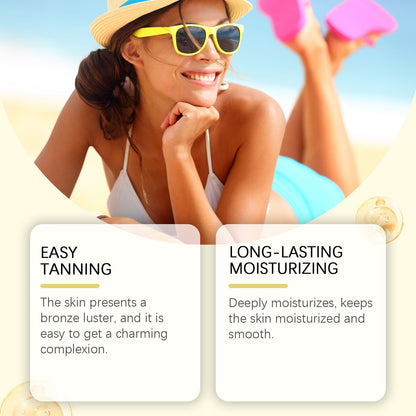 🔥2025 Summer Hot Sale- Gold Shimmer Intensive Tanning Gel