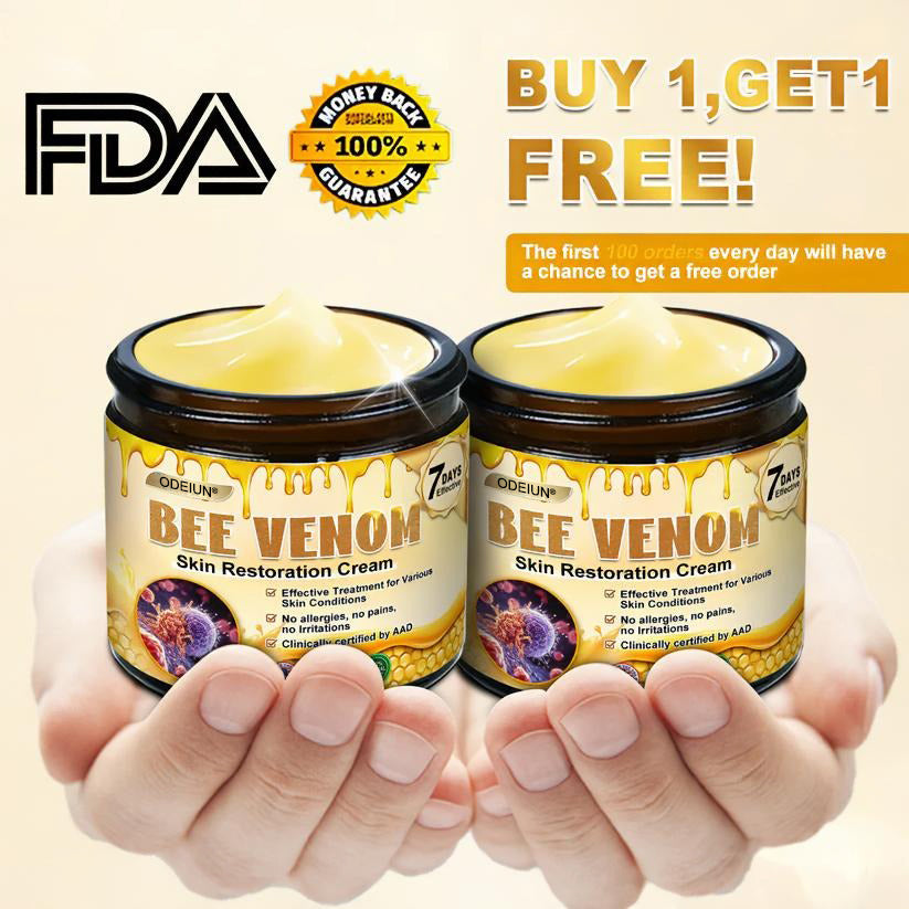 🔥 ODEIUN® 𝖡𝖾𝖾 𝗏𝖾𝗇𝗈𝗆 𝖲𝗄𝗂𝗇 𝖱𝖾𝗌𝗍𝗈𝗋𝖺𝗍𝗂𝗈𝗇 𝖢𝗋𝖾𝖺𝗆✨Made and Shipped from USA